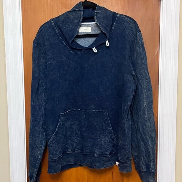 Sol Angeles  Blue Hooded Sweatshirt.        L4 - Picture 4 of 7